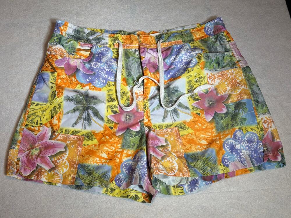 Body Glove Tropical Floral Board Shorts Size Men’s Large Multi-Color Swim Trunks